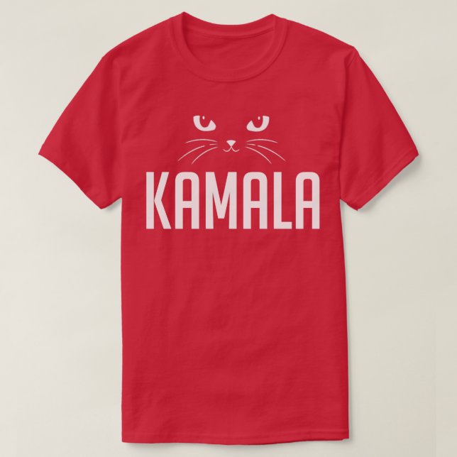 T-shirt Kamala cat 2 (Design devant)