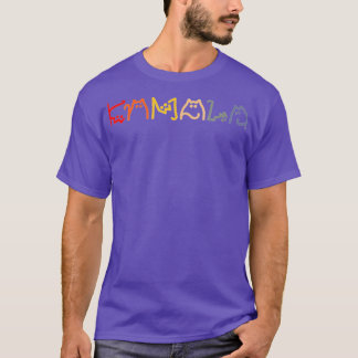 T-shirt Kamala Chat, qui annonce positif