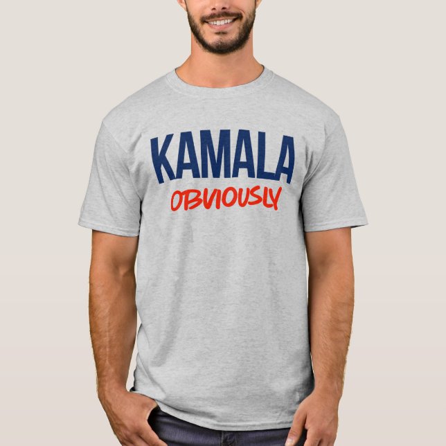 T-SHIRT KAMALA ÉVIDEMMENT (Devant)