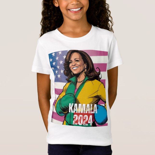 T-Shirt KAMALA HARRIS 2024 (Devant)