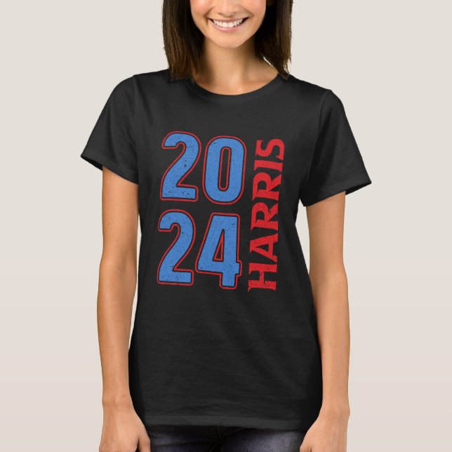 T-shirt Kamala Harris 2024 Bold Conception de la campagne  (Devant)