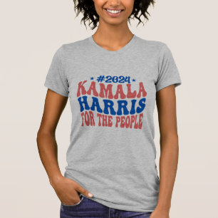 T-shirt Kamala Harris 2024 - Campagne Rétro pour le Peuple