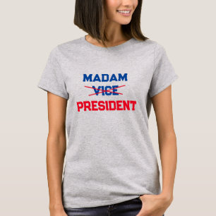 T-shirt Kamala Harris 2024 Madame la Présidente Élection V