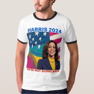 T-SHIRT KAMALA HARRIS 2024 NOUS NE REVENONS PAS