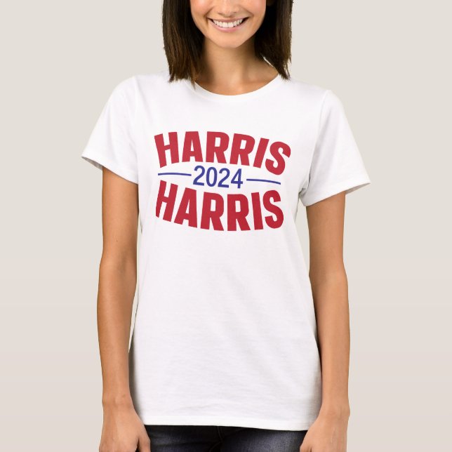 T-shirt Kamala Harris 2024 pour le vote du président Tim W (Devant)