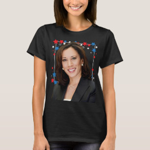 T-shirt Kamala Harris 2024 Vice-présidente de Black Women