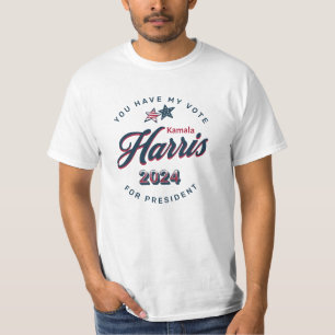 T-shirt Kamala Harris 2024   Vous avez mon vote