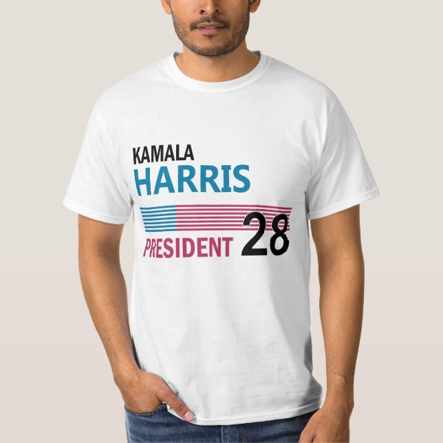 T-shirt Kamala Harris 2028 (Devant)