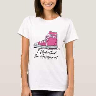 T-shirt Kamala Harris Chaussures Et Perle Je Comprends L'I