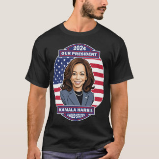 T-shirt Kamala Harris, Chemise Kamala