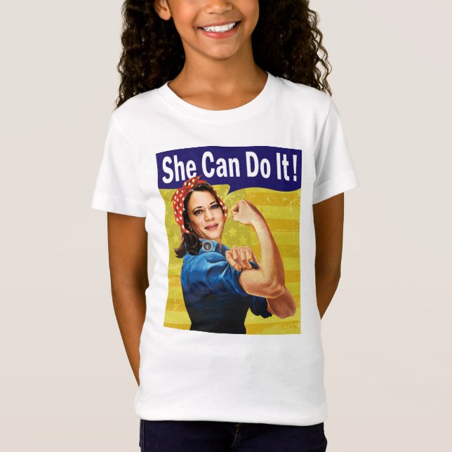 T-Shirt Kamala Harris Elle Peut Le Faire Le Beau Jersey De (Devant)