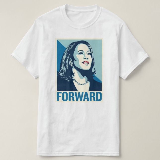 T-SHIRT KAMALA HARRIS EN AVANT (Design devant)