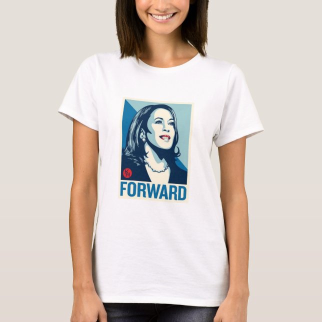 T-shirt Kamala Harris "en avant" (Devant)