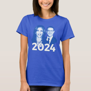T-shirt Kamala Harris Josh Shapiro 2024