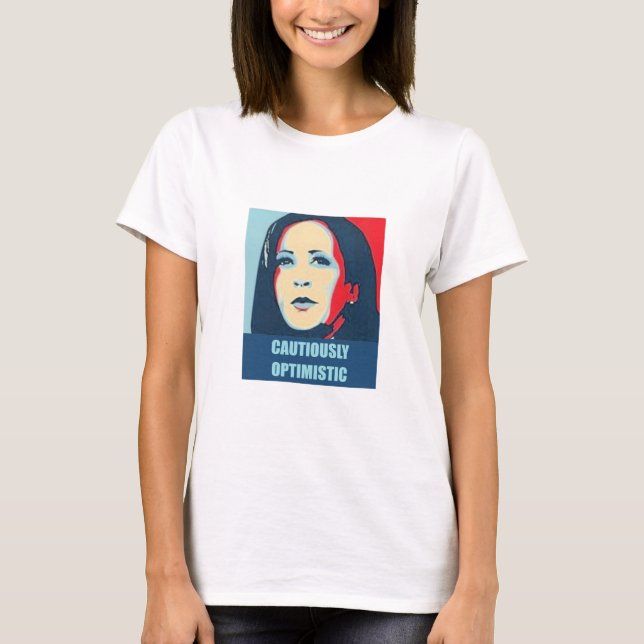 T-shirt Kamala Harris - L'espoir est fou (Devant)