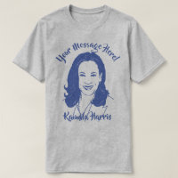 Kamala Harris Line Texte personnalisé