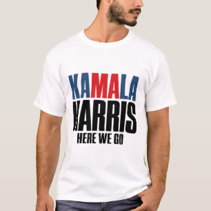 T-shirt Kamala Harris, On Y Va. Kamala Pour Hommes &amp ; 