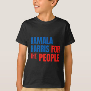 T-shirt Kamala Harris Pour Le Peuple Président Américain C