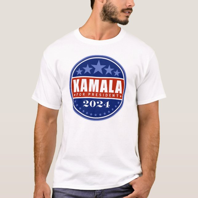 T-shirt Kamala Harris pour le président 2024 (Devant)