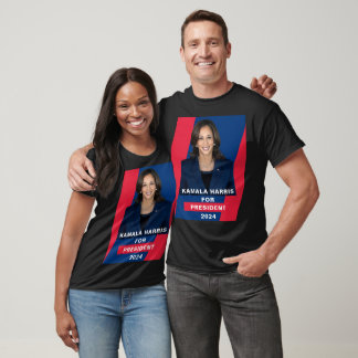T-shirt Kamala Harris pour le président 2024 Patriotic Uni