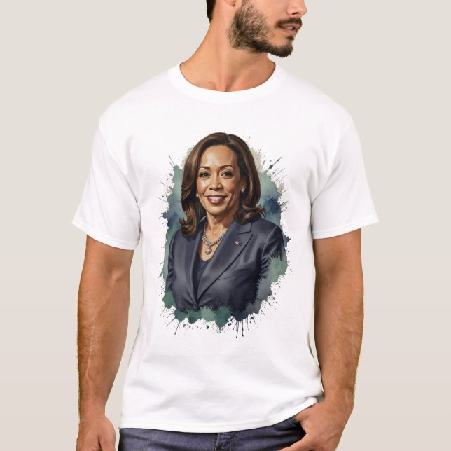 T-shirt Kamala Harris pour le président USA (Devant)