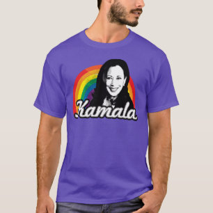 T-shirt Kamala Harris Rainbow