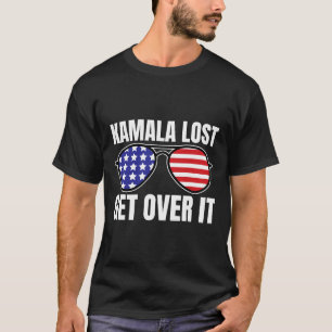 T-shirt Kamala Lost S'En Remettre Drôle Trump Victory Elli
