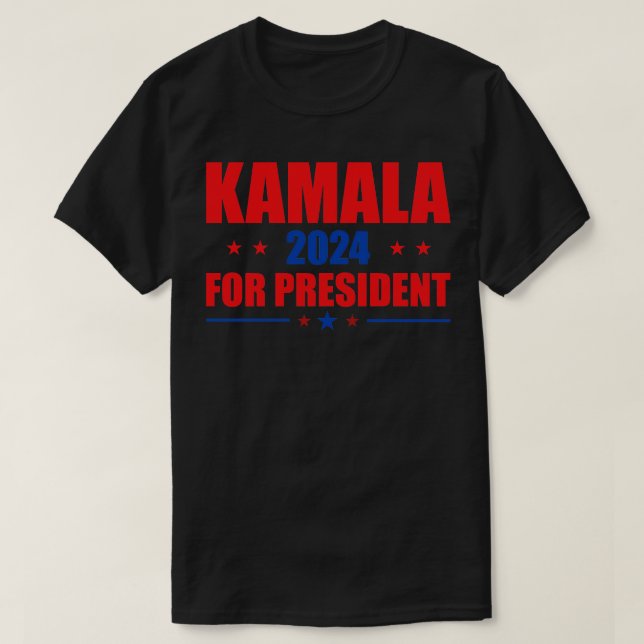 T-shirt Kamala, président (Design devant)