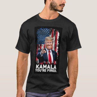 T-shirt Kamala Vous Êtes Virée 	 Passez À Autre Chose Trum