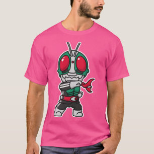 T-shirt Kamen Rider Ichigou Ichigo Chibi Style Kawaii