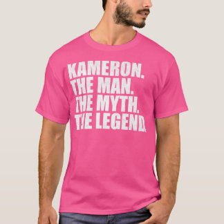 T-shirt KameronKameron Nom Kameron prénom