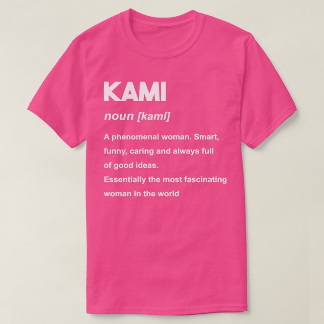T-shirt Kami 20 (Design devant)