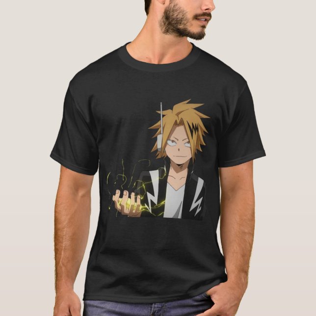 T-shirt Kaminari Denki mème manga manga managa (Devant)
