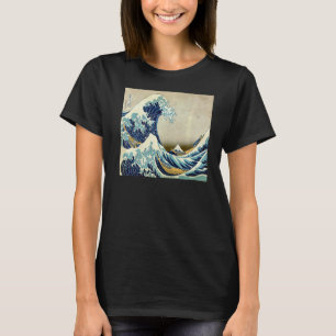 T-shirt Kanagawa Japonais La Grande Vague Hokusai