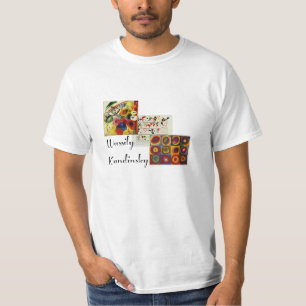 T-shirt Kandinsky - Collage de son oeuvre