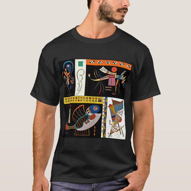 T-shirt Kandinsky - Commerce (Devant)