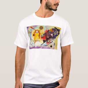 T-shirt Kandinsky jaune bleu