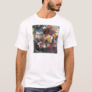 T-shirt Kandinsky Moscou I Cityscape peinture Abstraite