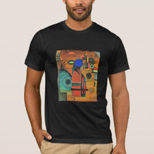 T-shirt Kandinsky - Silence marron