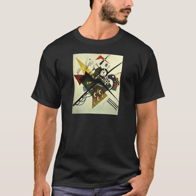 T-shirt Kandinsky Sur White II (Devant)