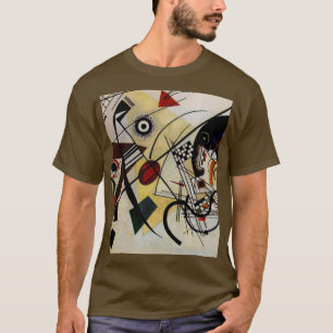 T-shirt Kandinsky Transverse ligne ininterrompue Brown