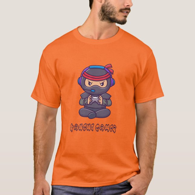 T-shirt KANENI GAMER tunisien arabe (Devant)