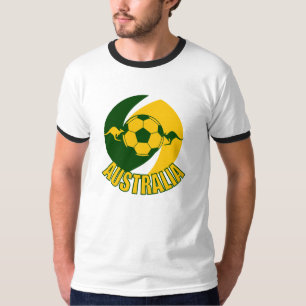 T-shirt Kanga de ballon de football de l'Australie