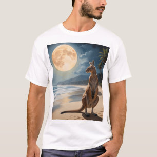 T-shirt Kangaroo Art