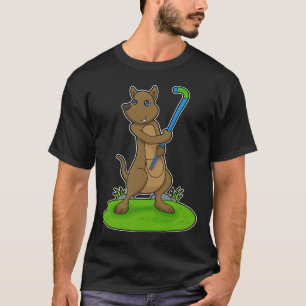 T-shirt Kangaroo Hockey bâton
