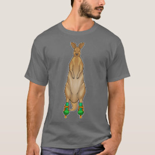 T-shirt Kangaroo Patinage en ligne Patins à rouleaux