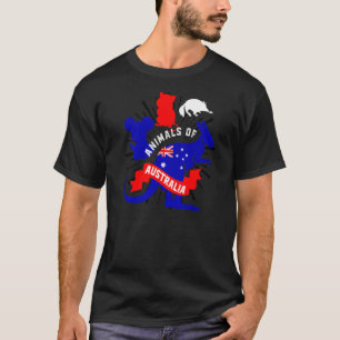 T-shirt Kangaroo Quokka Sugar Glider Koala Animaux De Aust