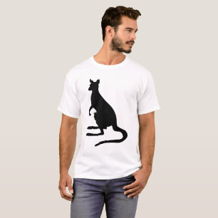 T-shirt Kangaroo Silhouette