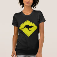 kangourou australien panneau routier