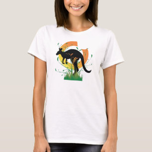T-shirt kangourou de houblonnage
